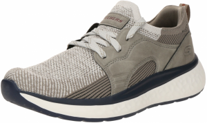 SKECHERS Nízke tenisky 'LANCER - DALTON'  tmavošedá / svetlosivá