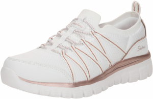SKECHERS Slip-on obuv 'GRACEFUL - PURECRUSH'  medená / biela