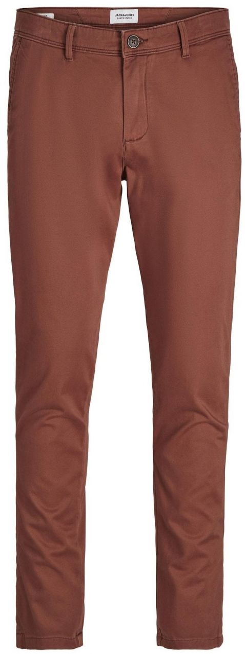 JACK & JONES Chino nohavice 'JJIMarco JJBowie'  gaštanová