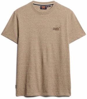 Superdry Tričko 'Essential'  tmavobéžová
