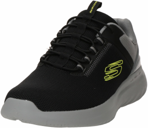 SKECHERS Slip-on obuv  neónovo žltá / sivá / čierna