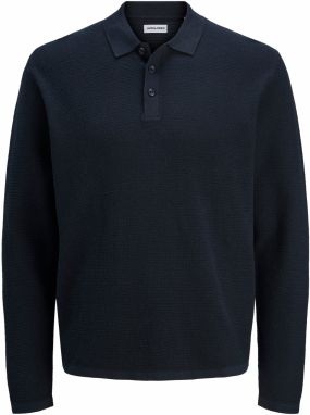 JACK & JONES Sveter 'JJEGeorge'  námornícka modrá