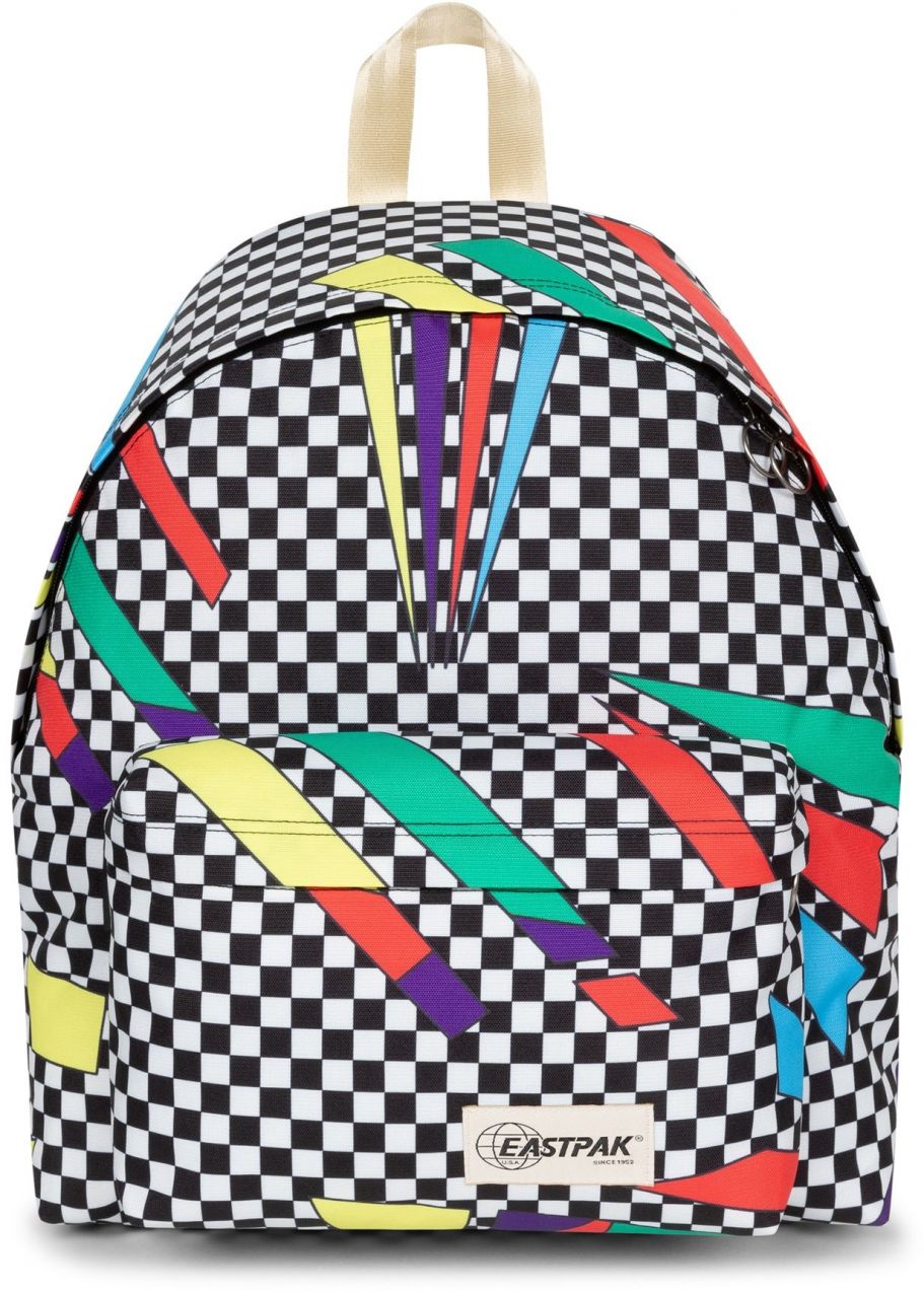 EASTPAK Batoh  svetlomodrá / žltá / čierna / biela