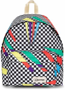 EASTPAK Batoh  svetlomodrá / žltá / čierna / biela