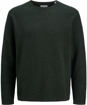 JACK & JONES Sveter 'JJEGeorge'  tmavozelená