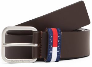 Tommy Jeans Opasky 'RYAN 3.5'  námornícka modrá / hnedá / červená
