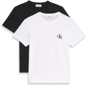Calvin Klein Jeans Tričko  tmelová / čierna / biela