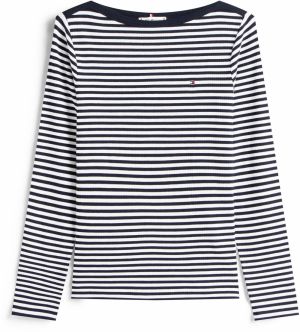 TOMMY HILFIGER Tričko  námornícka modrá / biela