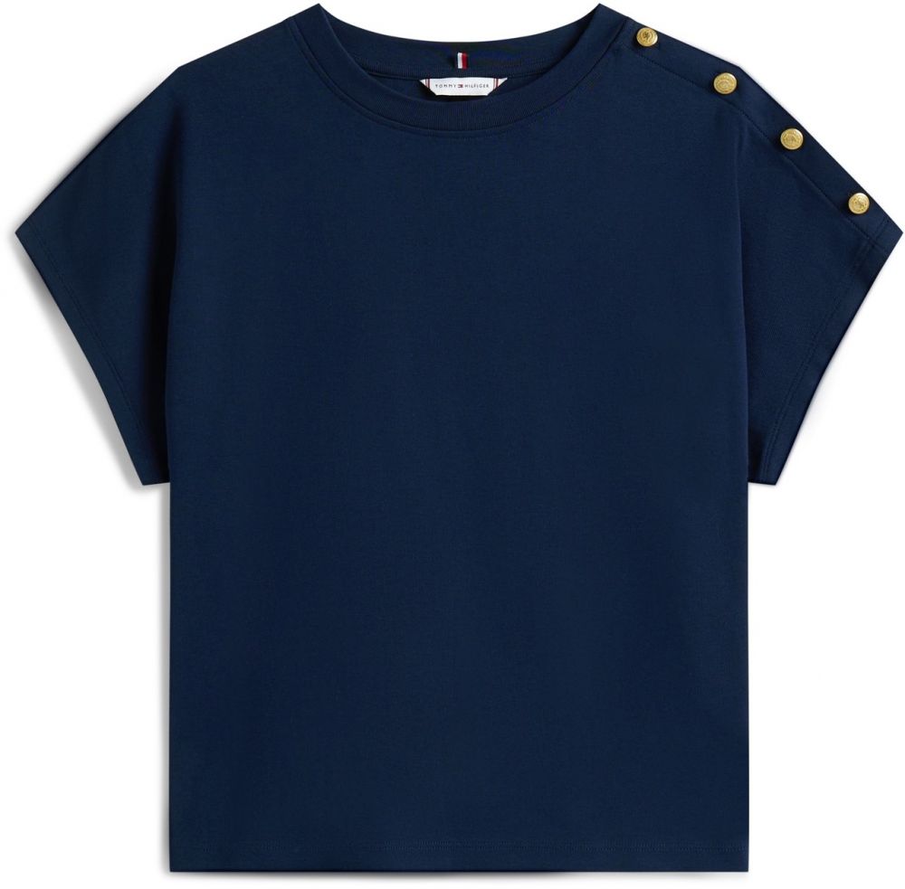 TOMMY HILFIGER Tričko  tmavomodrá