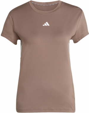 ADIDAS PERFORMANCE Funkčné tričko 'HYGLM'  svetlohnedá / biela