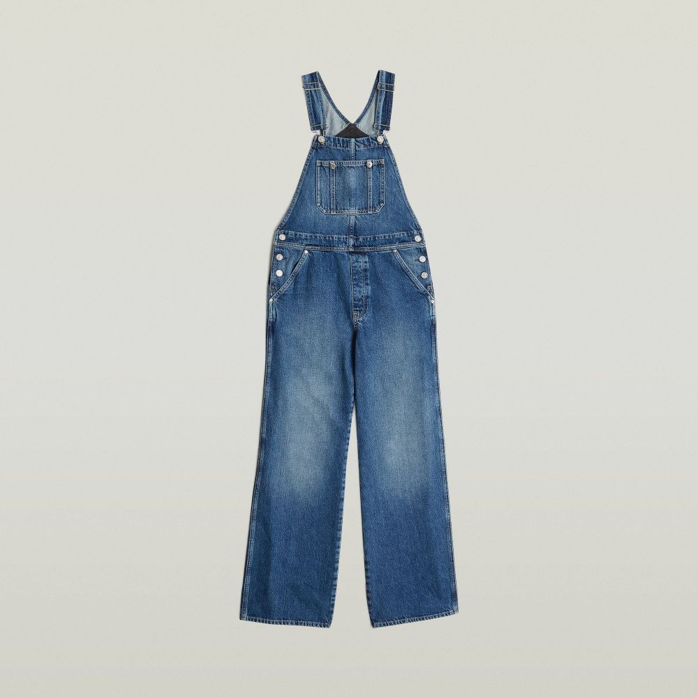 G-STAR Rifle na traky  modrá denim