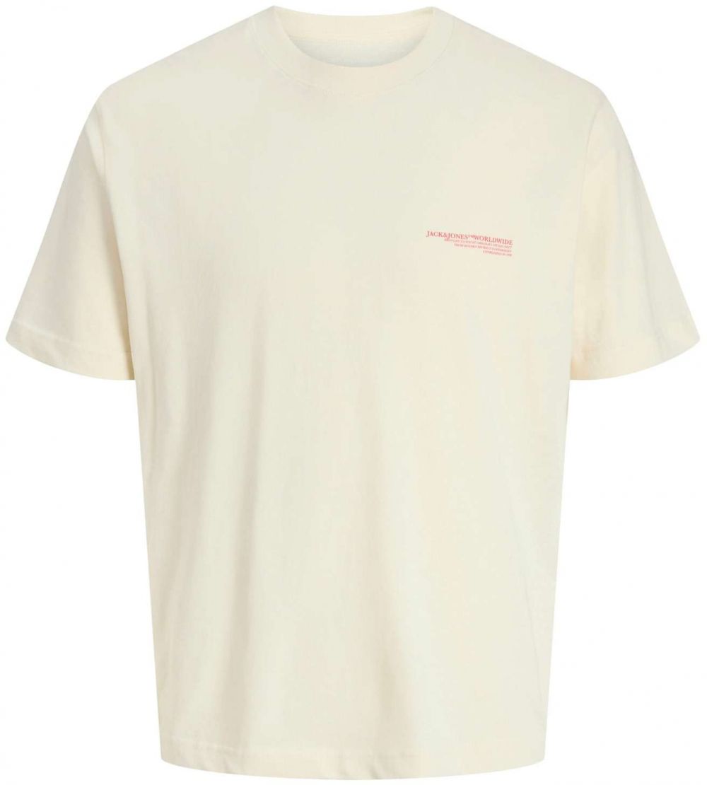 JACK & JONES Tričko 'JORBillyBurg'  medová / zelená / tmavočervená / biela ako vlna