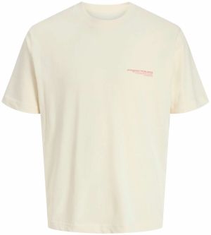 JACK & JONES Tričko 'JORBillyBurg'  medová / zelená / tmavočervená / biela ako vlna