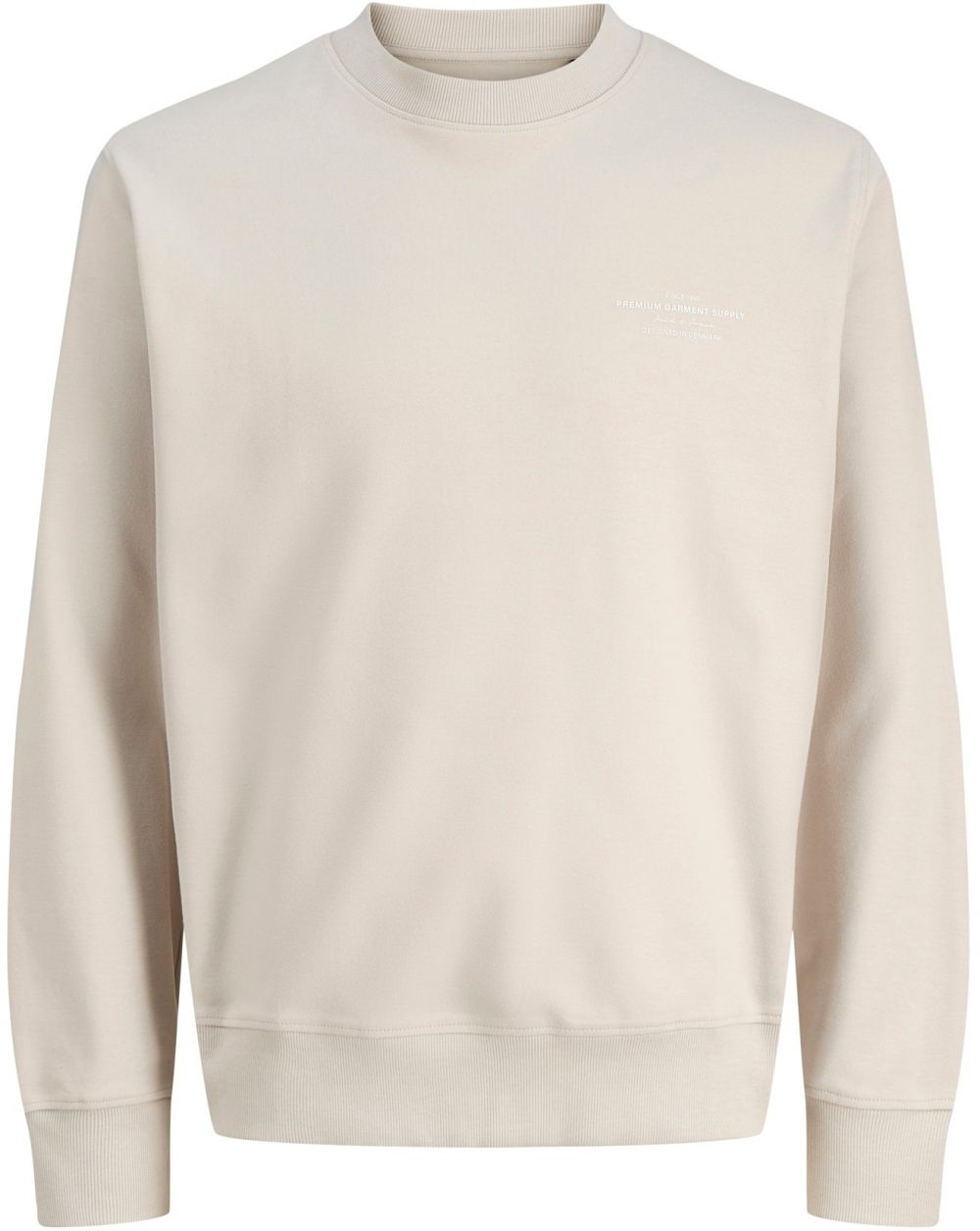JACK & JONES Mikina 'JPRCCCHAD'  striebornosivá