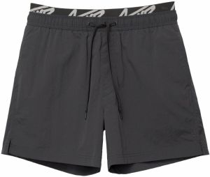Pull&Bear Plavecké šortky  sivá / čierna