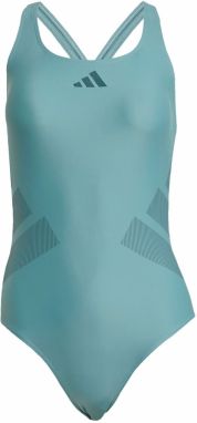 ADIDAS PERFORMANCE Športové jednodielne plavky  modrozelená