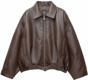 Pull&Bear Prechodná bunda  čokoládová