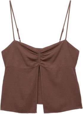 Pull&Bear Top  čokoládová