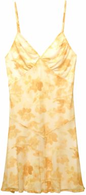 Pull&Bear Letné šaty  žltá / medová