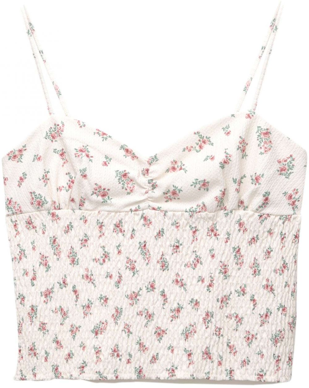 Pull&Bear Top  mätová / ružová / staroružová / biela