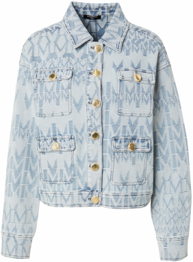 GUESS by Marciano Prechodná bunda 'SARAH'  modrá denim / svetlomodrá