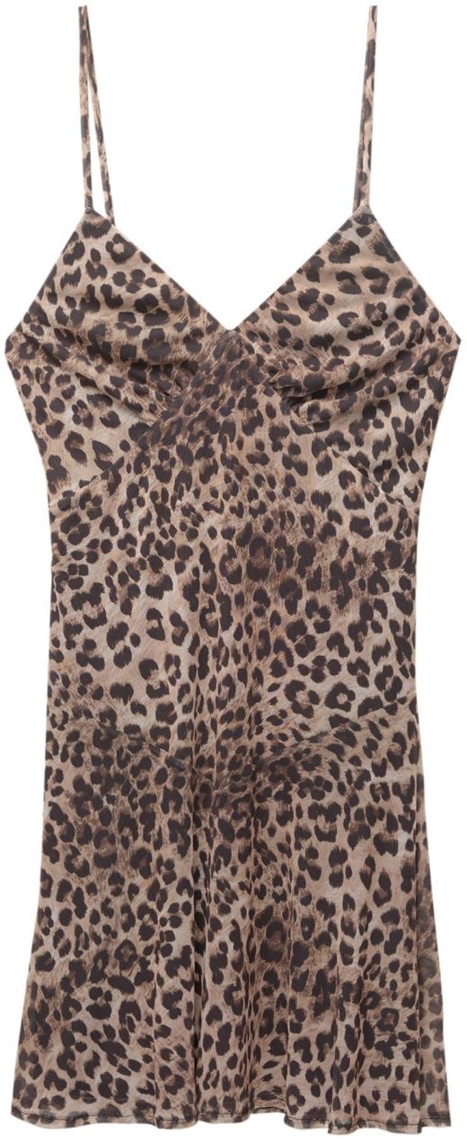 Pull&Bear Šaty  hnedá / čokoládová / čierna