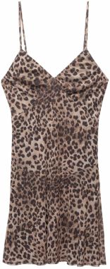 Pull&Bear Šaty  hnedá / čokoládová / čierna