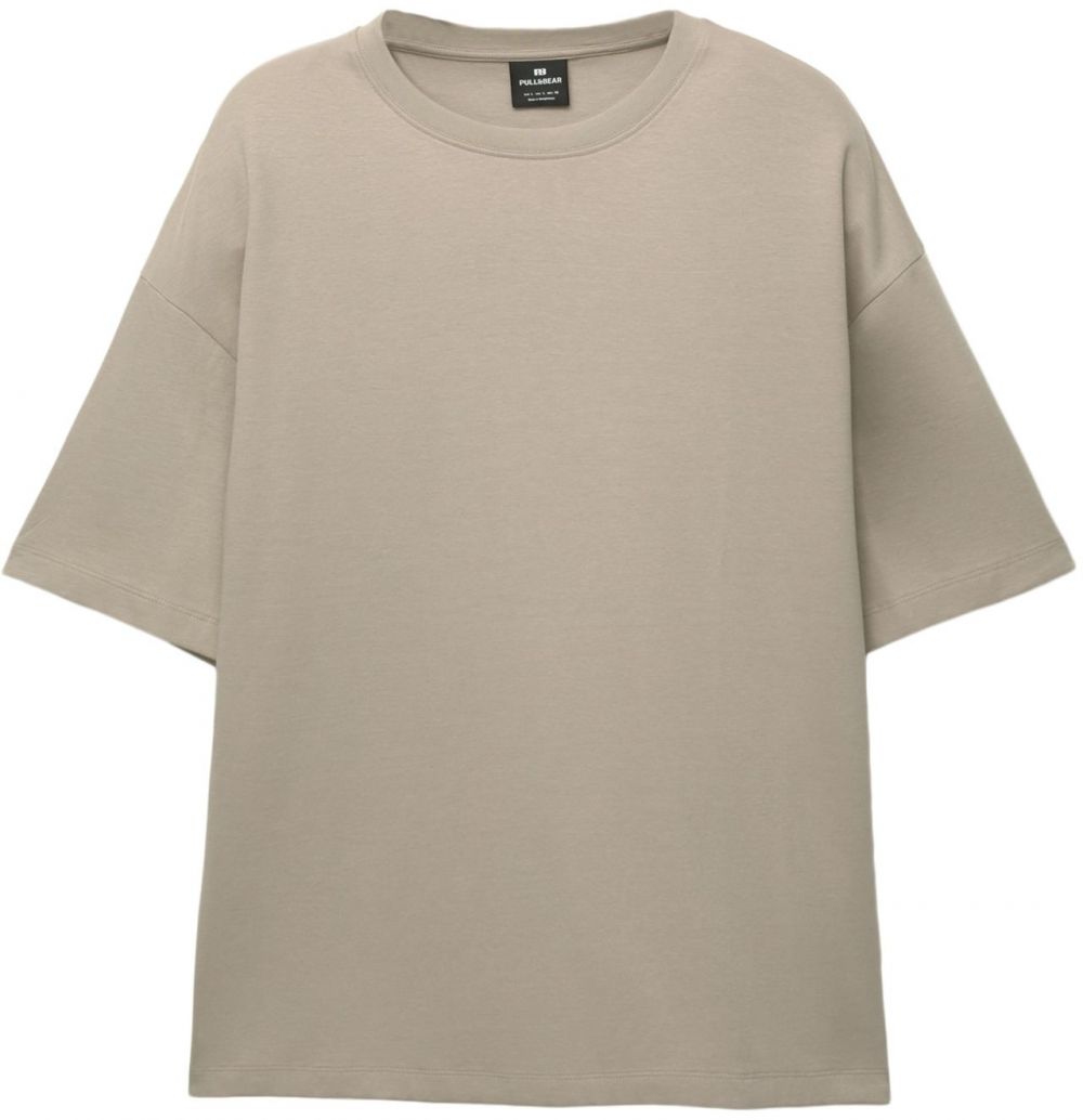 Pull&Bear Tričko  tmelová