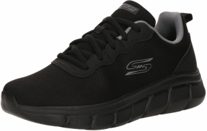 SKECHERS Nízke tenisky 'BOBS B FLEX - ICY EDGE'  sivá / čierna