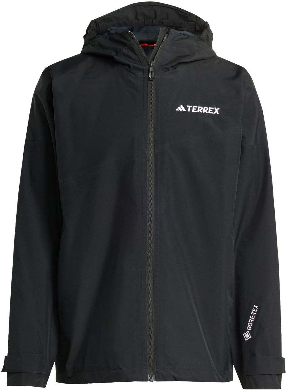 ADIDAS TERREX Outdoorová bunda 'Xperior'  čierna / biela