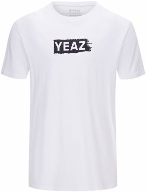 YEAZ Tričko 'Chay'  čierna / biela