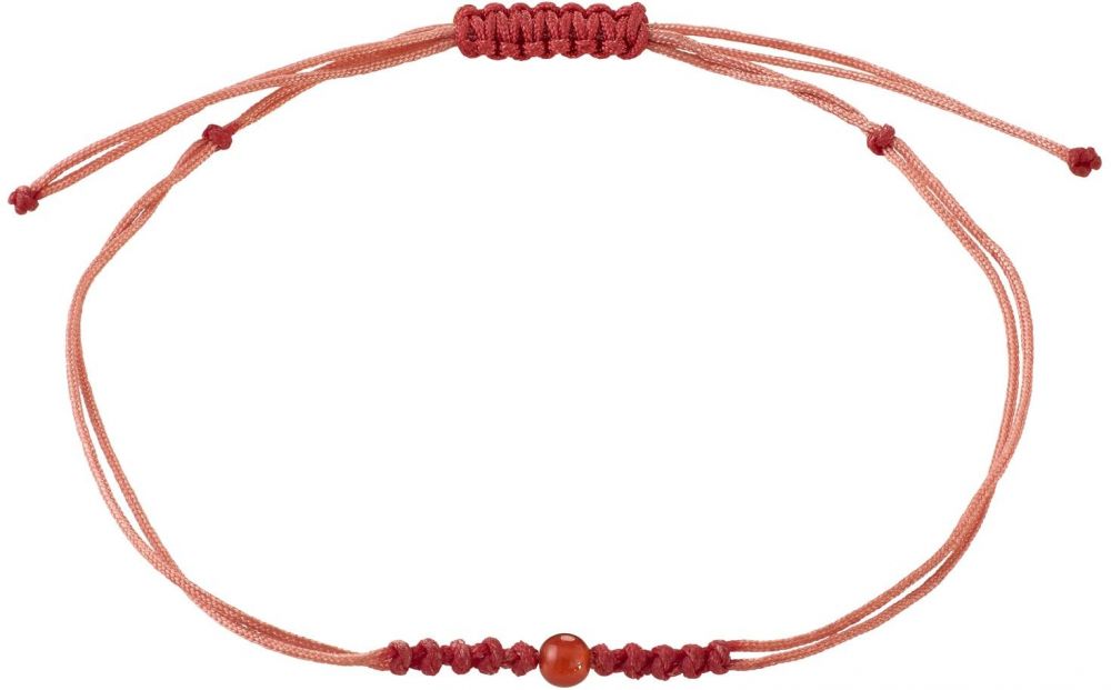 Pilgrim Náramok ' Birthstones '  červená
