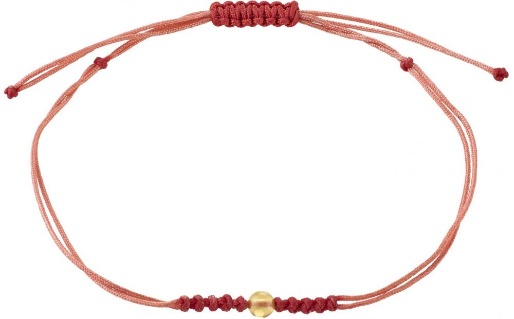 Pilgrim Náramok ' Birthstones '  červená