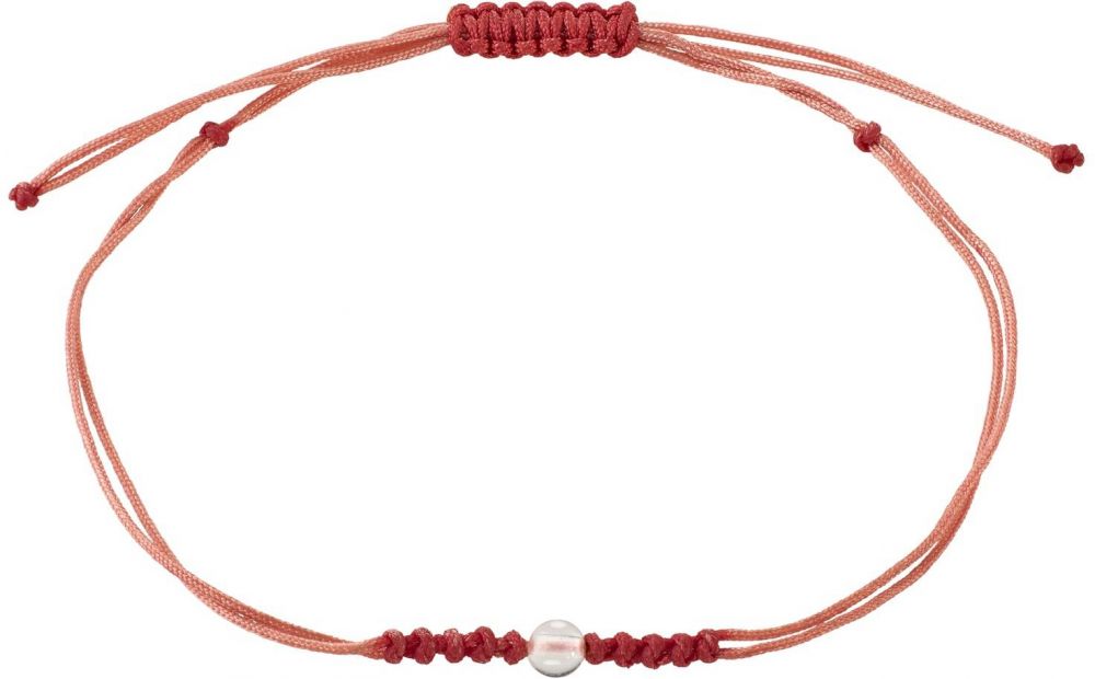 Pilgrim Náramok 'Birthstones'  červená / biela