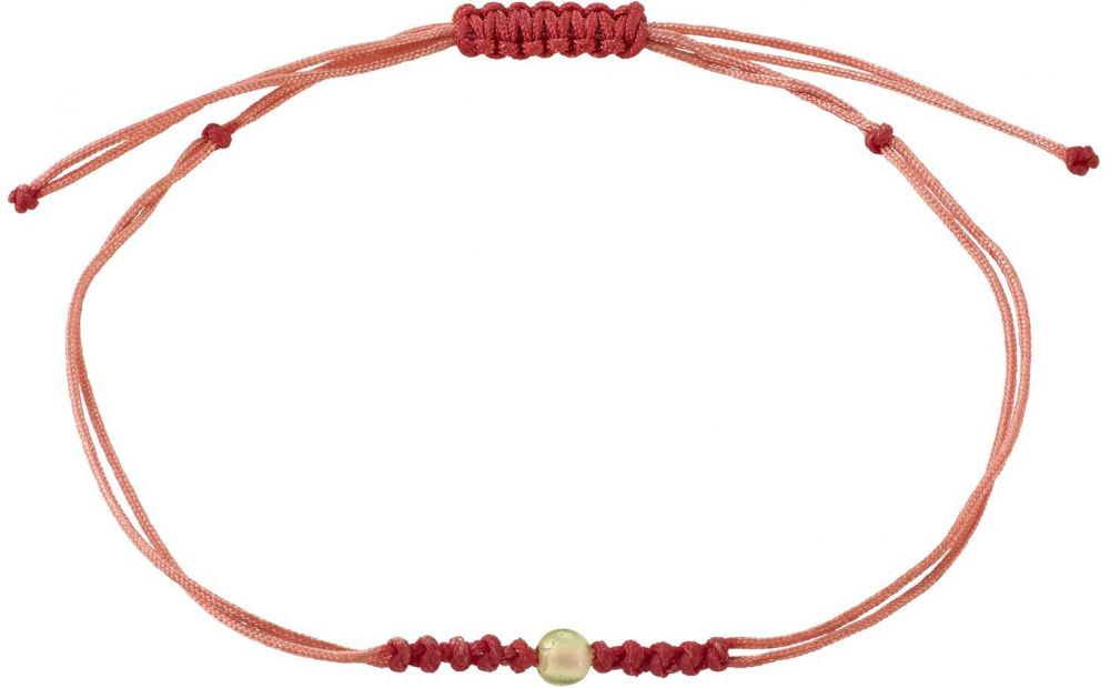 Pilgrim Náramok ' Birthstones '  červená / perlovo biela