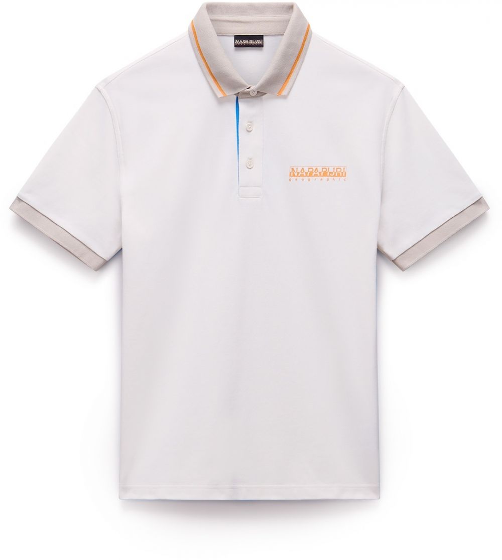 NAPAPIJRI Tričko 'E-Zeri'  béžová / nebielená / oranžová