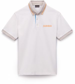 NAPAPIJRI Tričko 'E-Zeri'  béžová / nebielená / oranžová
