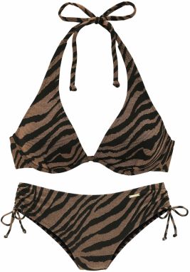 Bruno Banani Bikiny  hnedá / čierna