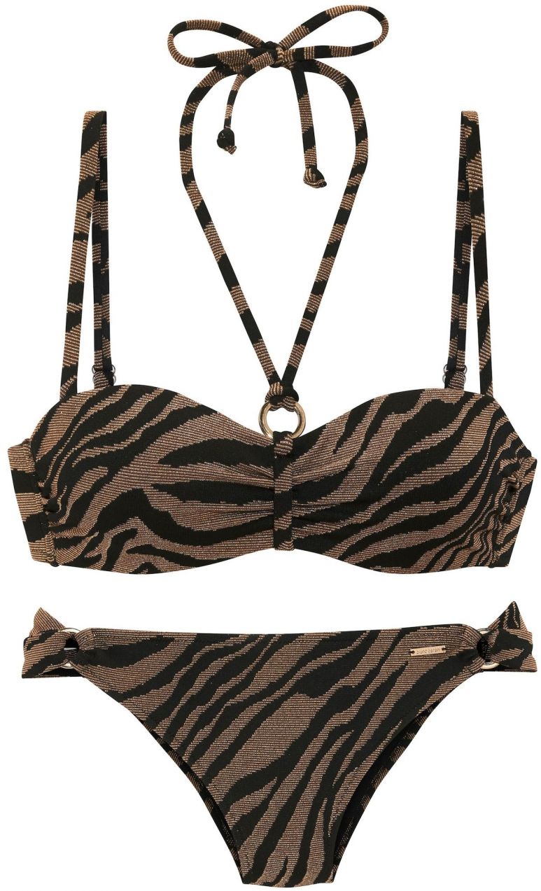 Bruno Banani Bikiny  bronzová / čierna