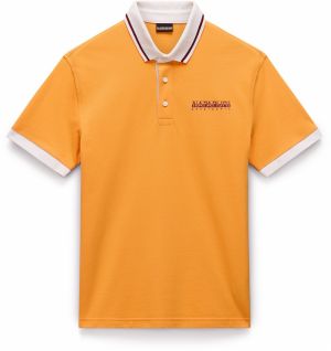 NAPAPIJRI Tričko 'E-Zeri'  svetlooranžová / karmínovo červená / biela