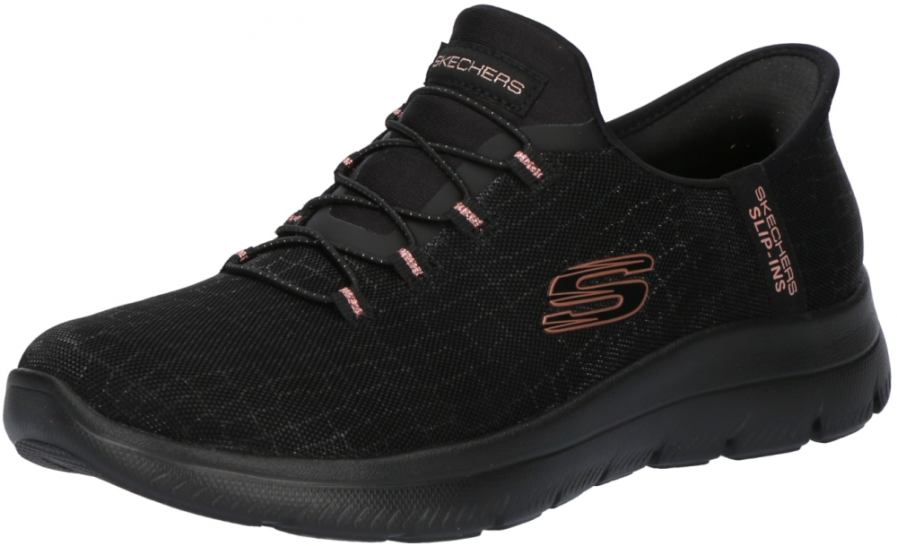 SKECHERS Slip-on obuv 'Summits - Classy Night'  zlatá / čierna