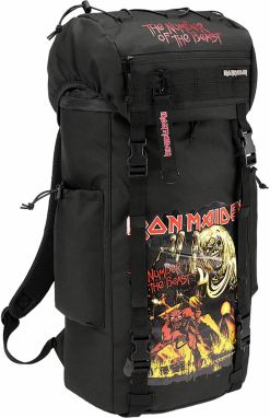 Brandit Batoh 'Iron Maiden Festival'  oranžová / krvavo červená / čierna