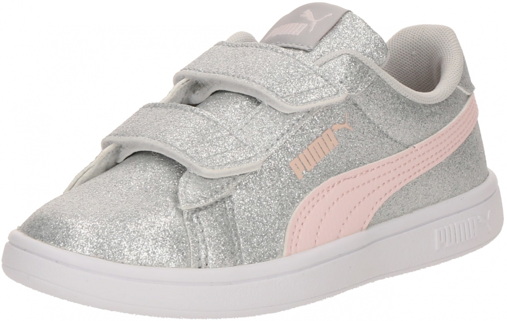 PUMA Tenisky 'Smash 3.0'  pastelovo ružová / strieborná
