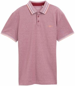 TOM TAILOR Tričko  fuksia / biela