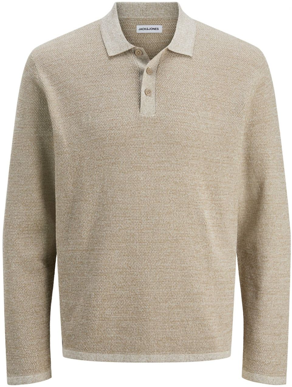 JACK & JONES Sveter 'JJEGeorge'  piesková