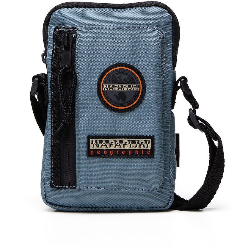 NAPAPIJRI Taška cez rameno 'H-Voyage'  svetlomodrá / čierna