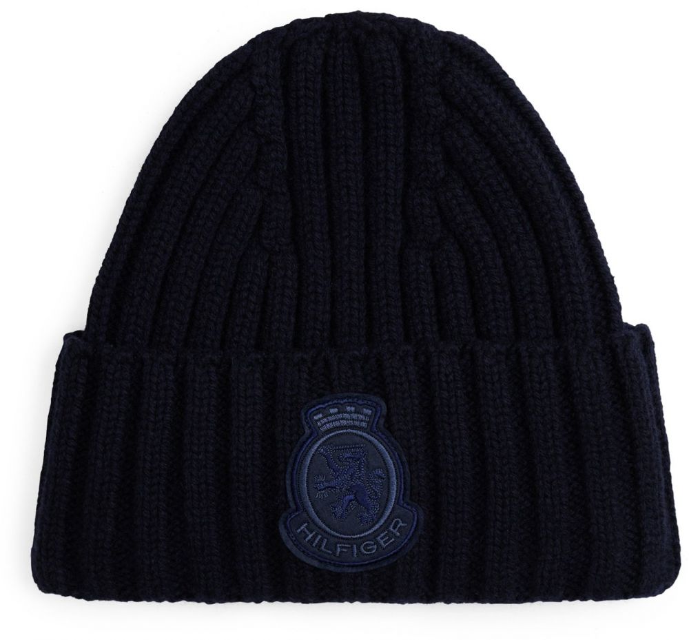 TOMMY HILFIGER Čiapky  modrá / tmavomodrá