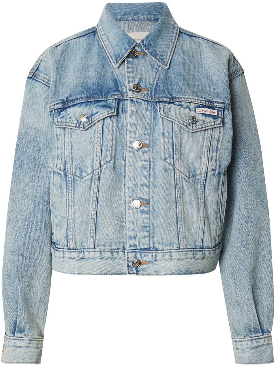 Calvin Klein Jeans Prechodná bunda '90s'  modrá denim