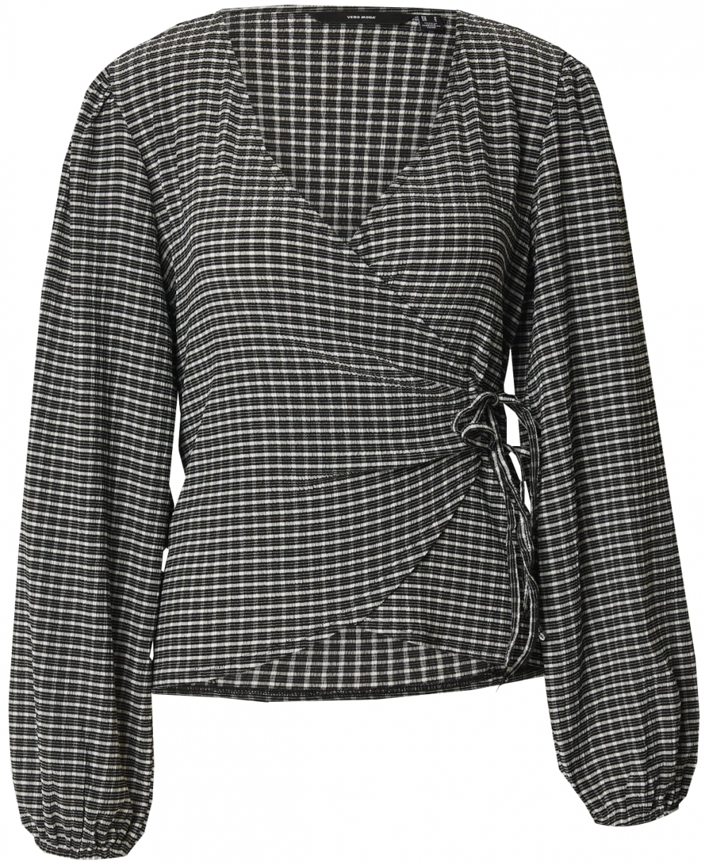 VERO MODA Blúzka 'VMKaya'  čierna / biela