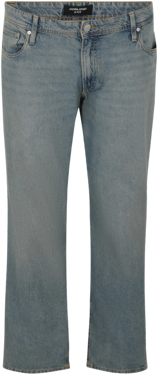 Jack & Jones Plus Džínsy 'JJIMIKE JJORIGINAL'  modrá denim